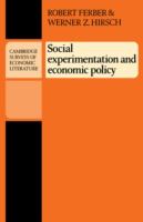 Social experimentation and economic policy /