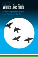 Words like birds : Sakha language discourses and practices in the city /