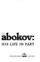 Nabokov, his life in part /