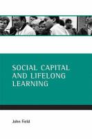 Social capital and lifelong learning /