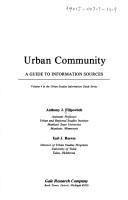 Urban community : a guide to information sources /