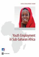 Youth employment in Sub-Saharan Africa