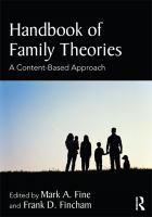 Handbook of Family Theories : A Content-Based Approach.