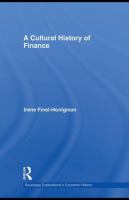 A cultural history of finance