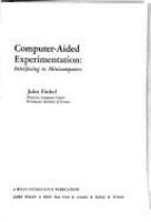 Computer-aided experimentation : interfacing to minicomputers /