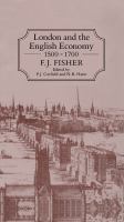 London and the English economy, 1500-1700