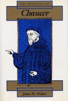 The importance of Chaucer /