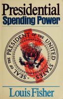Presidential spending power /