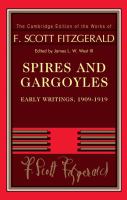 Spires and gargoyles : early writings, 1909-1919 /