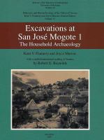 Excavations at San José Mogote 1 : the household archaeology /