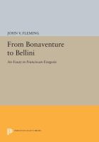 From Bonaventure to Bellini.