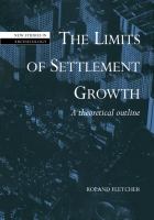 The limits of settlement growth : a theoretical outline /