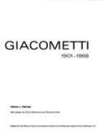 Alberto Giacometti, 1901-1966 /