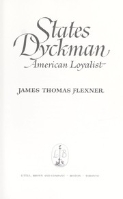 States Dyckman, American loyalist /