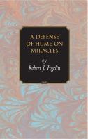 A Defense of Hume on Miracles.