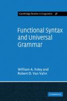 Functional syntax and universal grammar /