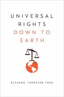 Universal rights down to earth /
