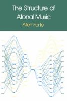 The structure of atonal music /