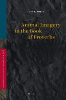 Animal Imagery in the Book of Proverbs.