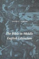 The Bible in Middle English literature /