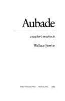 Aubade : a teacher's notebook /