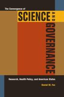 The convergence of science and governance : research, health policy, and American states /