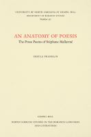 An anatomy of poesis : the prose poems of Stéphane Mallarmé /