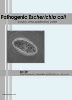 Pathogenic Escherichia coli : Evolution, Omics, Detection and Control.