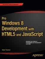 Pro Windows 8 Development with HTML5 and JavaScript