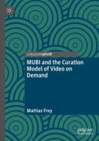 Mubi and the curation model of video on demand /