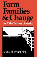 Farm families & change in twentieth-century America /