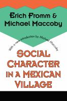 Social character in a Mexican village