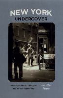 New York undercover : private surveillance in the Progressive Era /