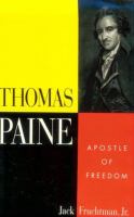Thomas Paine : apostle of freedom /