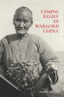 Famine Relief in Warlord China.