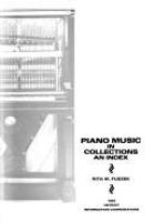 Piano music in collections : an index /