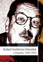 Rafael Gutierrez Girardot y Espana, 1950-1953