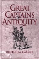 Great captains of antiquity