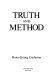 Truth and method /