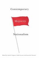 Contemporary Majority Nationalism : Contemporary Majority Nationalism.