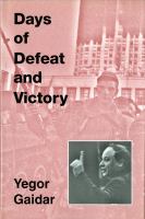 Days of defeat and victory /