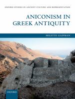 Aniconism in Greek antiquity /