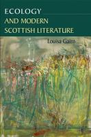 Ecology and modern scottish literature /