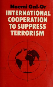 International cooperation to suppress terrorism /