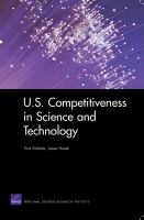 U.S. competitiveness in science and technology