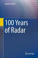 100 Years of Radar