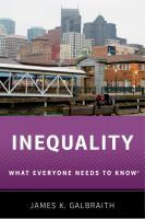 Inequality what everyone needs to know /