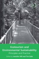 Ecotourism and Environmental Sustainability : Principles and Practice.