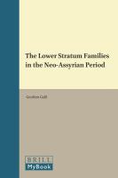 The lower stratum families in the Neo-Assyrian period