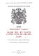 Salmi del re David che ordinariamente canta Santa Chiesa ne i vesperi : libro primo a otto voci con il suo partimento per commodità degli organisti (1608) /